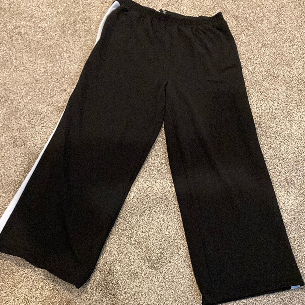 Eloquii wide legs pants with contrast stripe - 14/16